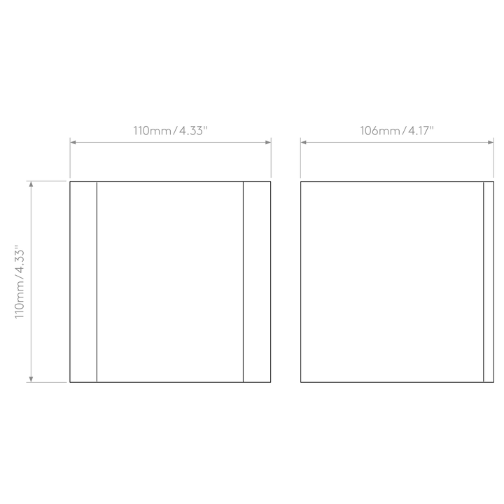 Astro Lighting Dunbar 100 dimension diagram