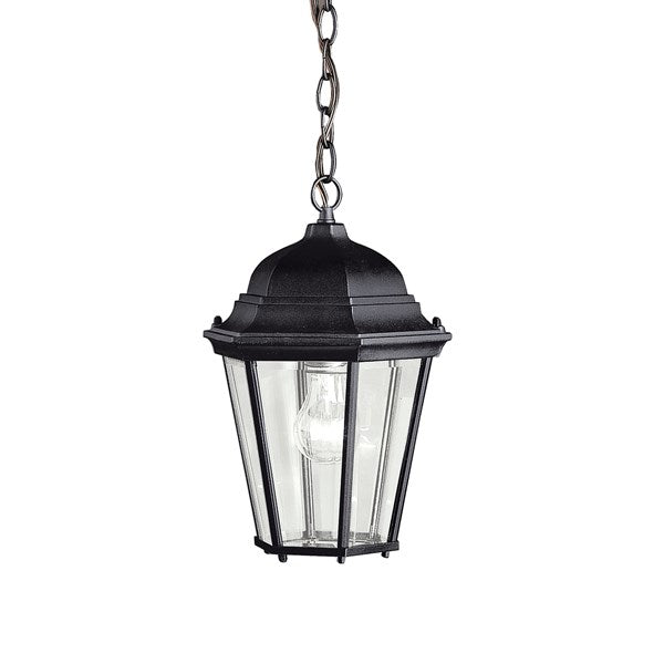 Kichler Madison  Outdoor Hanging Pendant Outdoor Hanging Lights Kichler Black 9.25x13.5 