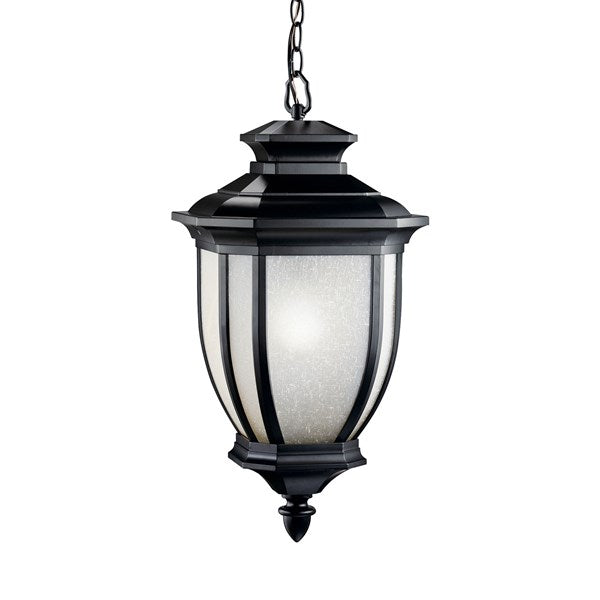 Kichler Salisbury  Outdoor Hanging Pendant Outdoor Hanging Lights Kichler Black 12x24.75 