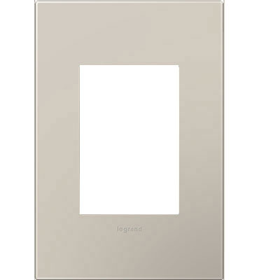 Legrand adorne Greige 1-Gang + wall plate
