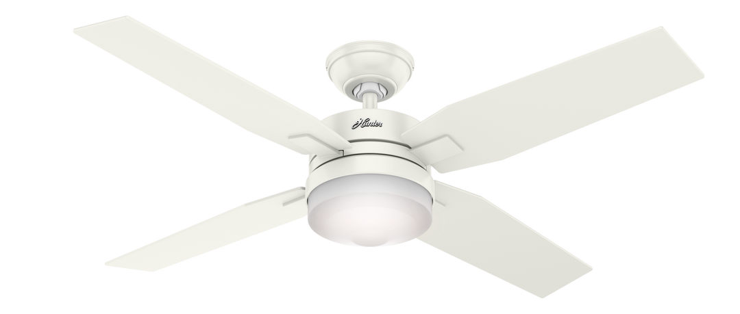 Hunter 50 inch Mercado Ceiling Fan with LED Light Kit and Handheld Remote Indoor Ceiling Fans Hunter   