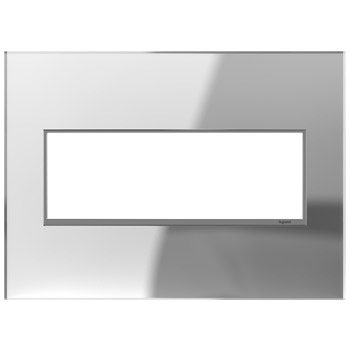 Legrand adorne Mirror 3-Gang wall plate