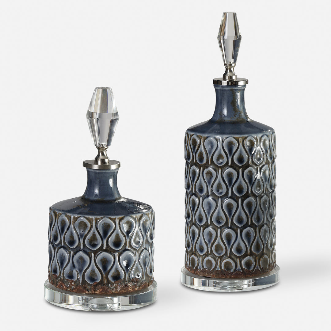 Uttermost Varuna Decorative Bottles & Canisters Bottles Uttermost   