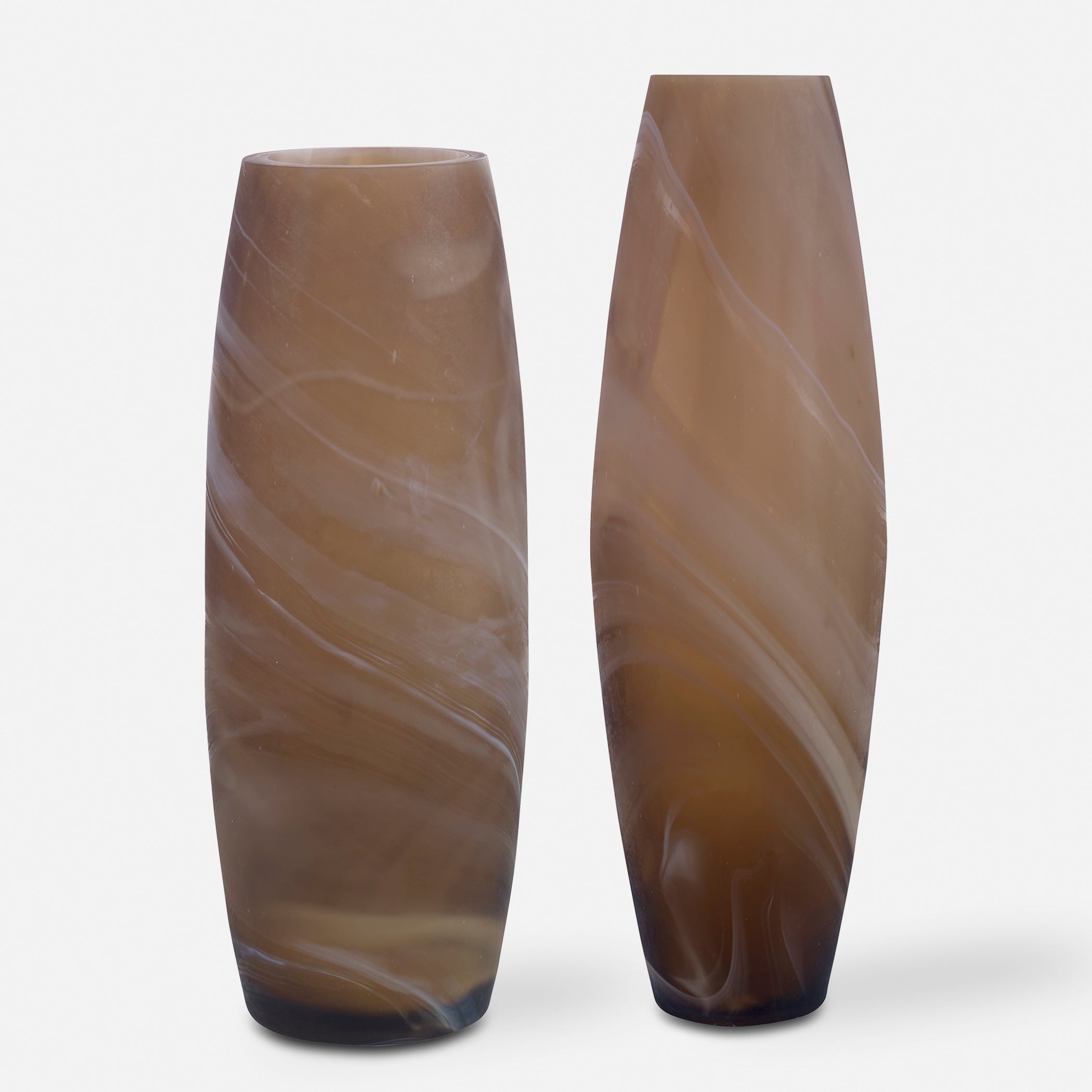 Uttermost Delicate Swirl Vases Urns & Finials
