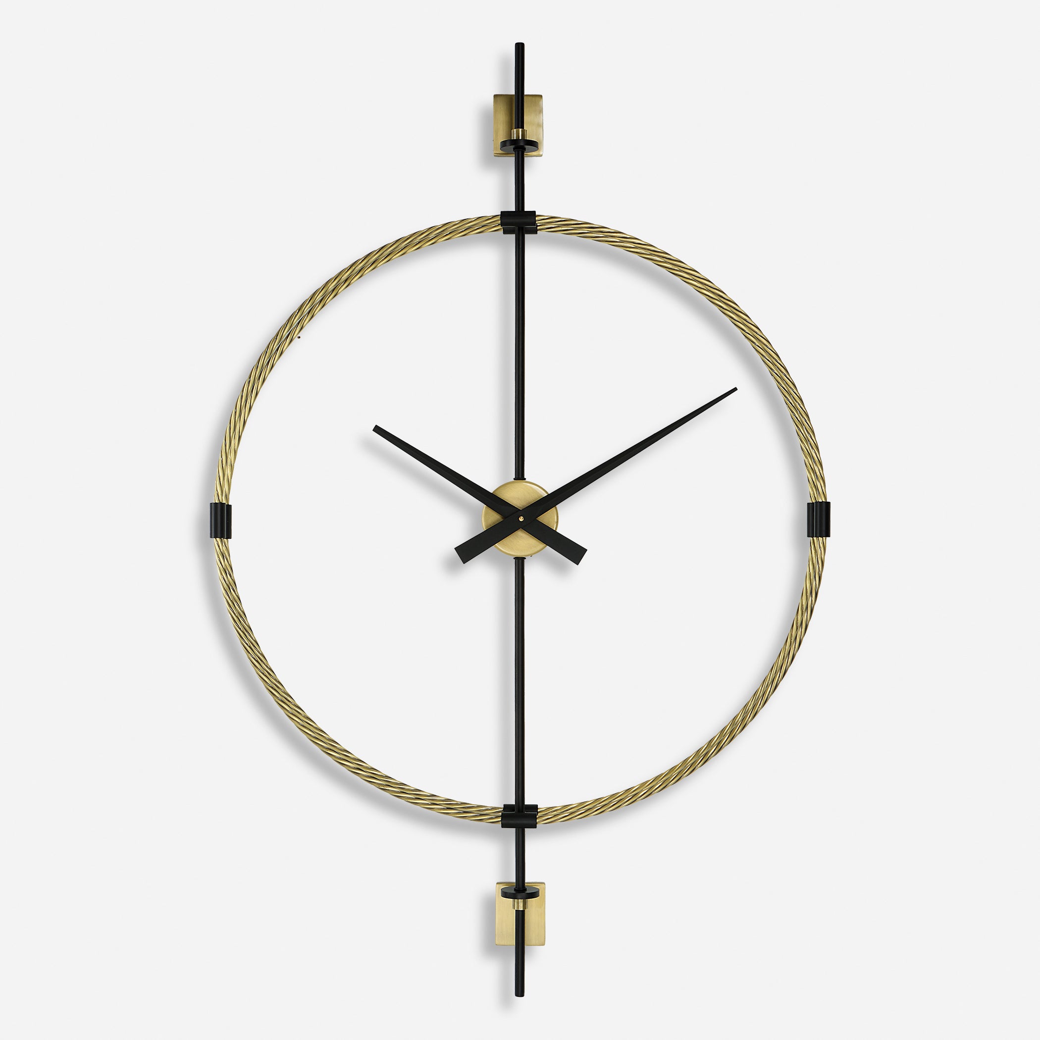 Uttermost Time Flies Wall Clock