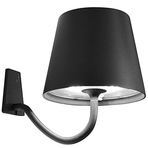 Zafferano America Poldina Wall Magnetic Lamp Wall Sconces Zafferano America Dark grey