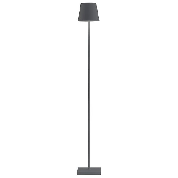 Zafferano America Poldina L Floor Lamp Cordless Lamps Zafferano America Dark Grey  