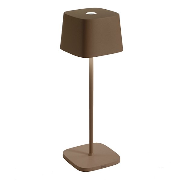 Zafferano America Ofelia Table Lamp Cordless Lamps Zafferano America Rust