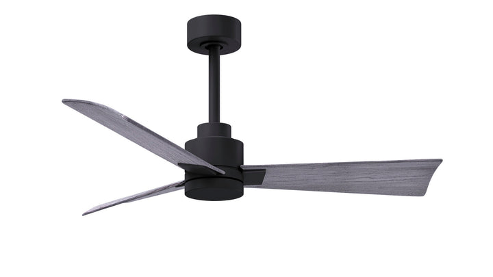 Matthews Fan Company Alessandra - 72" Indoor Ceiling Fans Matthews Fan Company Matte Black Barn Wood No