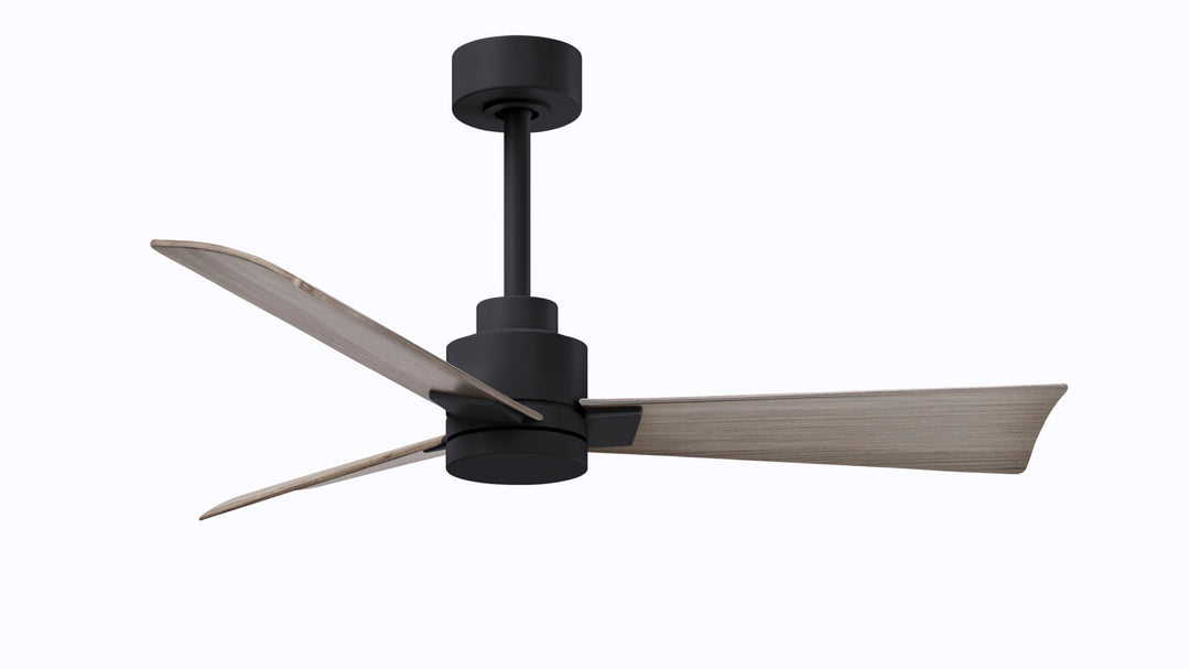 Matthews Fan Company Alessandra - 42" Indoor Ceiling Fans Matthews Fan Company Matte Black Gray Ash No