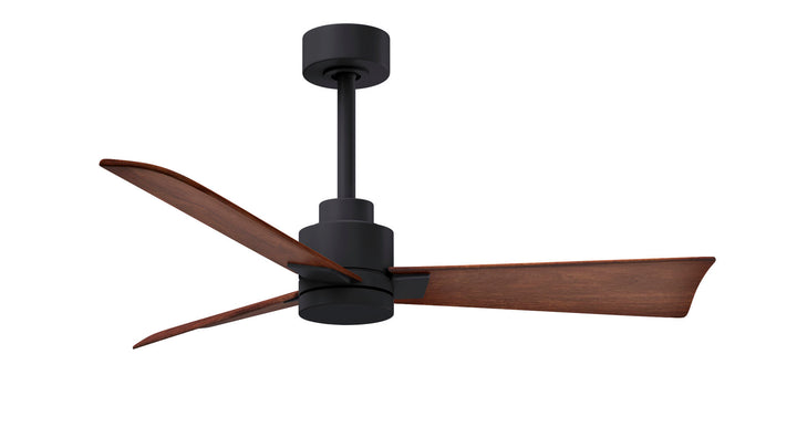 Matthews Fan Company Alessandra - 72" Indoor Ceiling Fans Matthews Fan Company Matte Black Walnut No