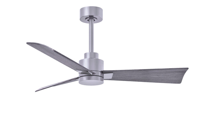 Matthews Fan Company Alessandra - 42" Indoor Ceiling Fans Matthews Fan Company Brushed Nickel Barn Wood No