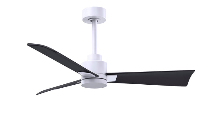 Matthews Fan Company Alessandra - 42" Indoor Ceiling Fans Matthews Fan Company Matte White Matte Black No