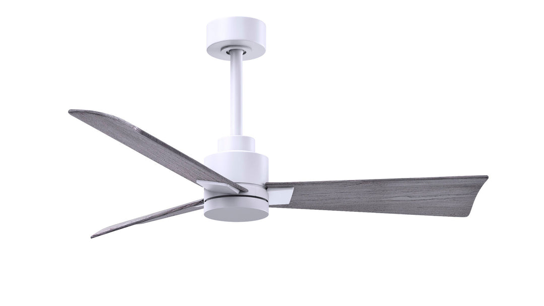 Matthews Fan Company Alessandra - 56" Indoor Ceiling Fans Matthews Fan Company Matte White Barn Wood No