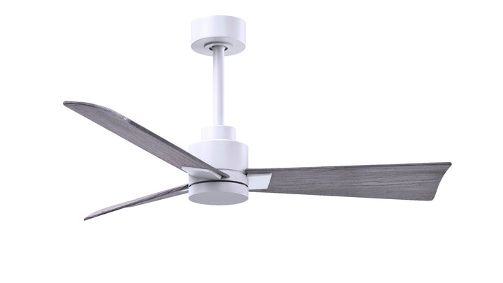 Matthews Fan Company Alessandra - 42" Indoor Ceiling Fans Matthews Fan Company Matte White Barn Wood No