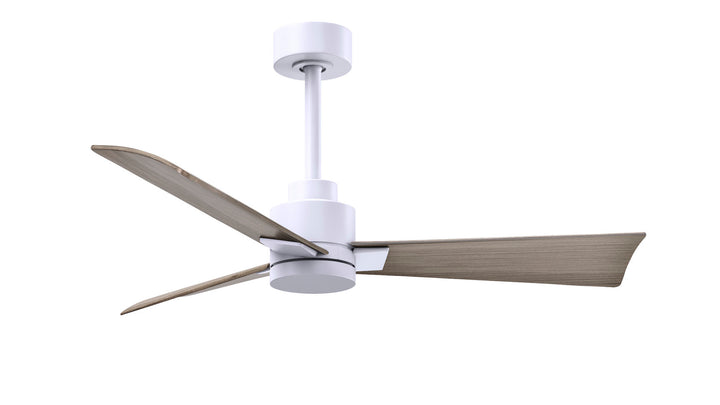 Matthews Fan Company Alessandra - 42" Indoor Ceiling Fans Matthews Fan Company Matte White Gray Ash No