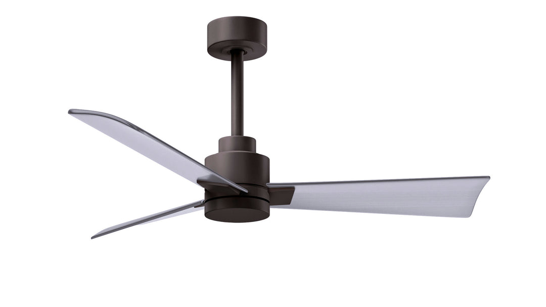 Matthews Fan Company Alessandra - 72" Indoor Ceiling Fans Matthews Fan Company Textured Bronze Brushed Nickel No