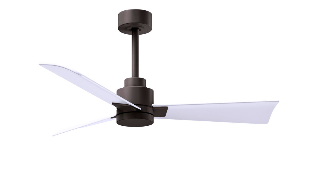 Matthews Fan Company Alessandra - 56" Indoor Ceiling Fans Matthews Fan Company Textured Bronze Matte White No