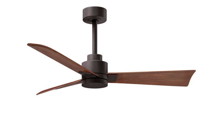 Matthews Fan Company Alessandra - 42" Indoor Ceiling Fans Matthews Fan Company Textured Bronze Walnut No