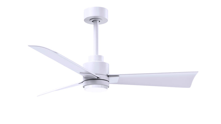 Matthews Fan Company Alessandra - 56" Indoor Ceiling Fans Matthews Fan Company Matte White Matte White Yes