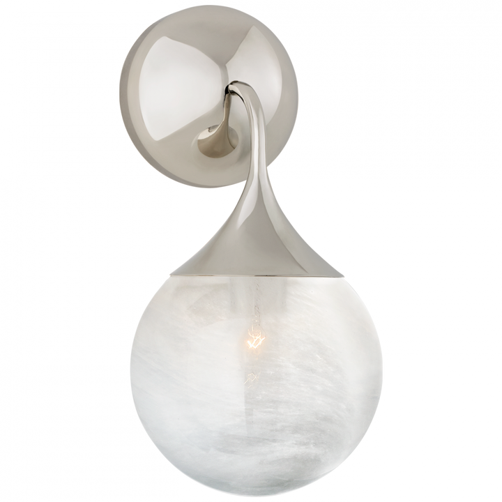 Visual Comfort & Co. Cristol Small Single Sconce Wall Sconces Visual Comfort & Co.   