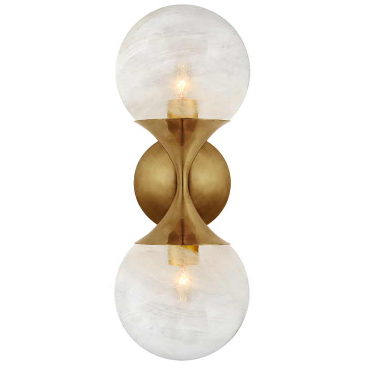 Visual Comfort & Co. Cristol Small Double Sconce