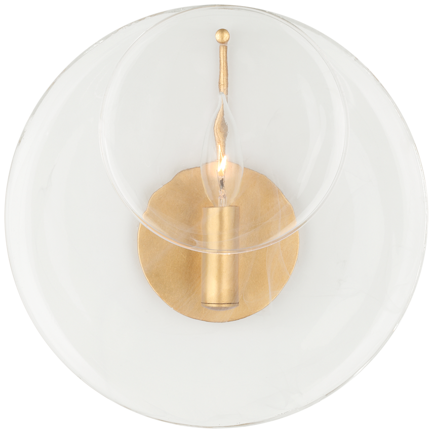 Visual Comfort & Co. Loire Small Sconce Wall Sconces Visual Comfort & Co. Gild  