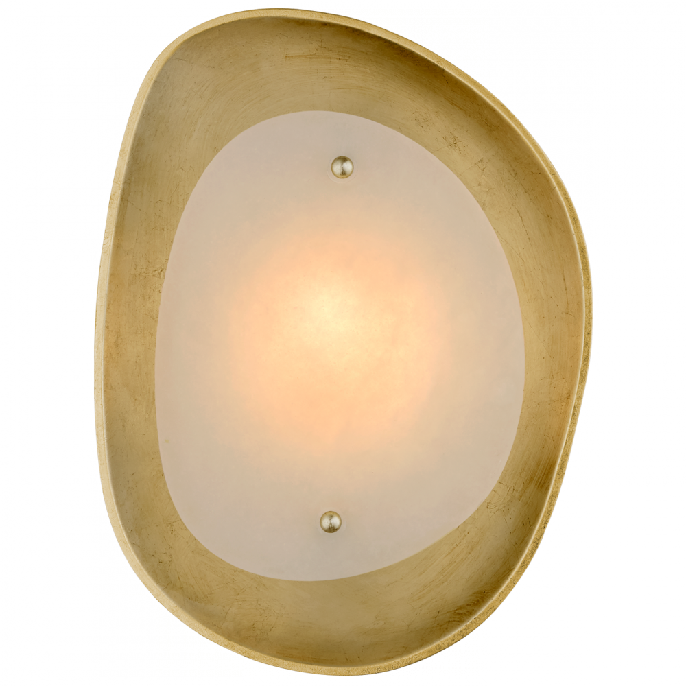 Visual Comfort & Co. Samos Small Sculpted Sconce Wall Lights Visual Comfort & Co.   