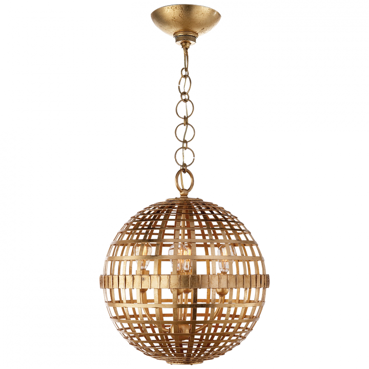 Visual Comfort & Co. Mill Small Globe Lantern Pendants Visual Comfort & Co.   