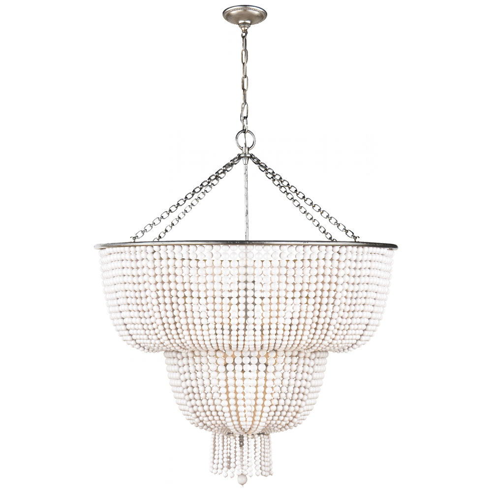 Visual Comfort Jacqueline Two-Tier Chandelier Chandeliers Visual Comfort   