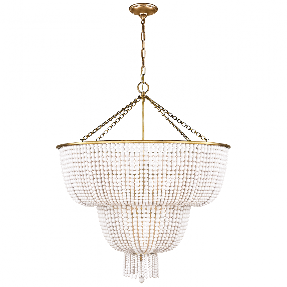 Visual Comfort Jacqueline Two-Tier Chandelier Chandeliers Visual Comfort   