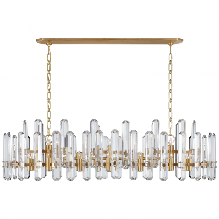 Visual Comfort Bonnington Large Linear Chandelier