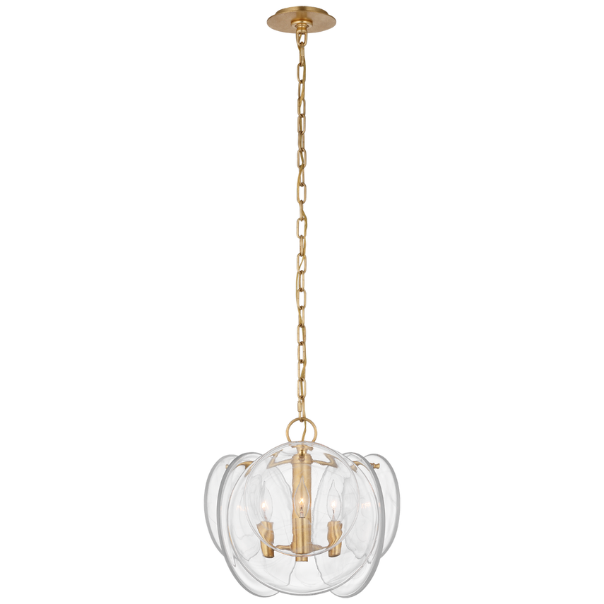 Visual Comfort & Co. Loire Petite Chandelier Chandeliers Visual Comfort & Co. Polished Nickel  