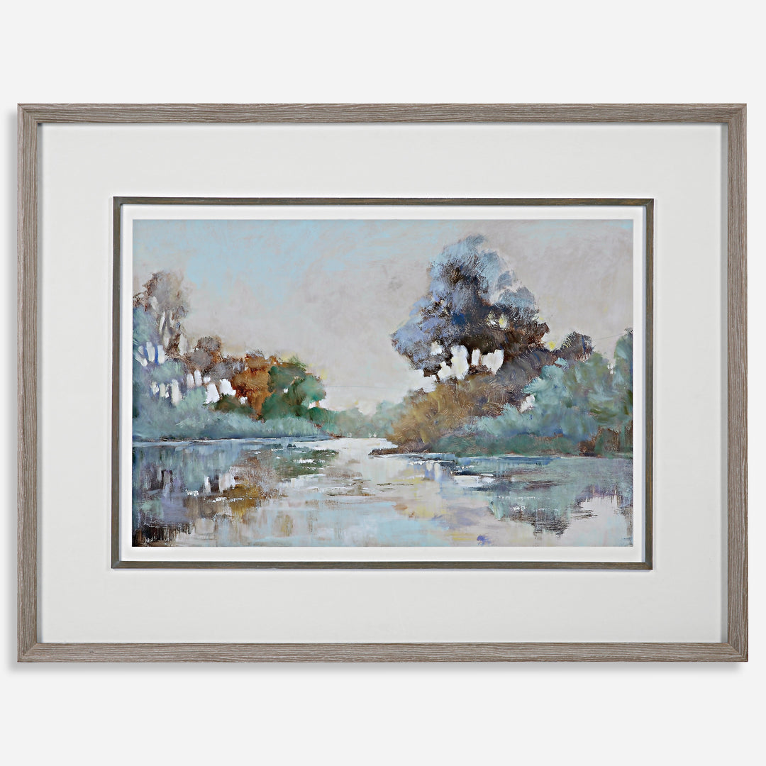 Uttermost Morning Lake Landscape Prints