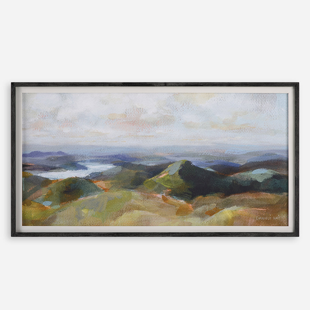 Uttermost Above Landscape Framed Print