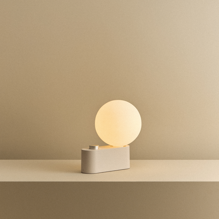 Tala Alumina Table Lamp - Model ALM-SPHR-IV-TBL-01-US