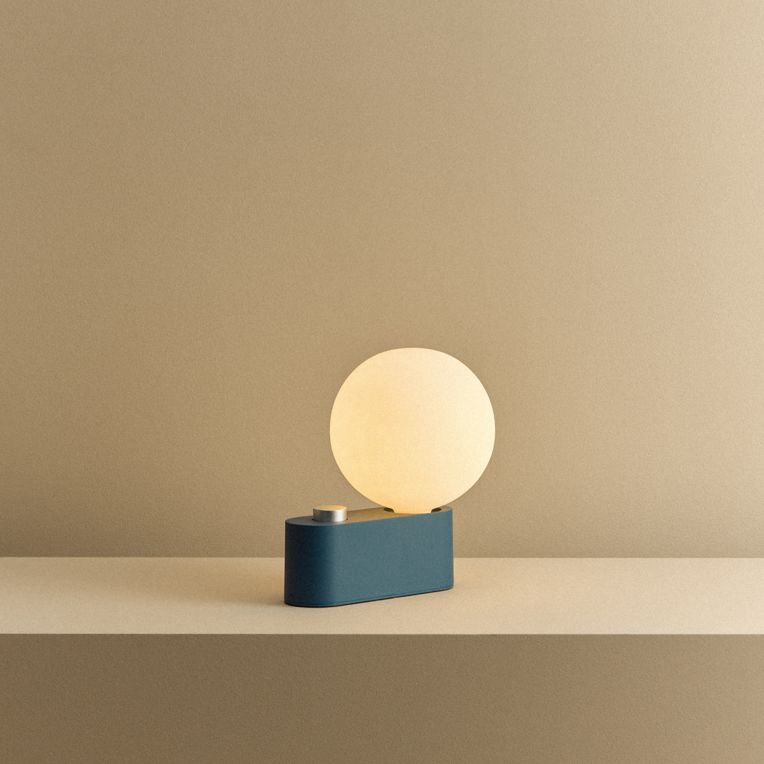 Tala Alumina Table Lamp - Model ALM-SPHR-IV-TBL-01-US