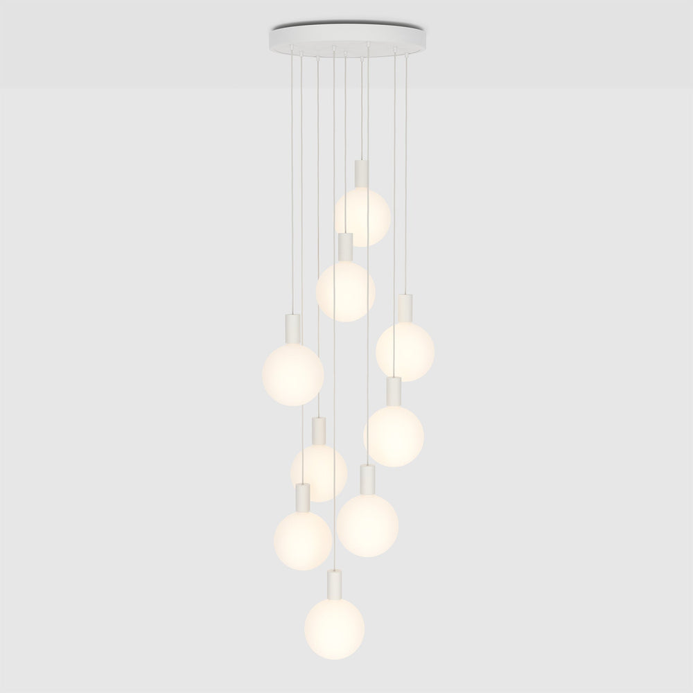 Tala Alumina Large Canopy Nine Pendant - Model CP-CHK-SET-NON-ALM-01-US