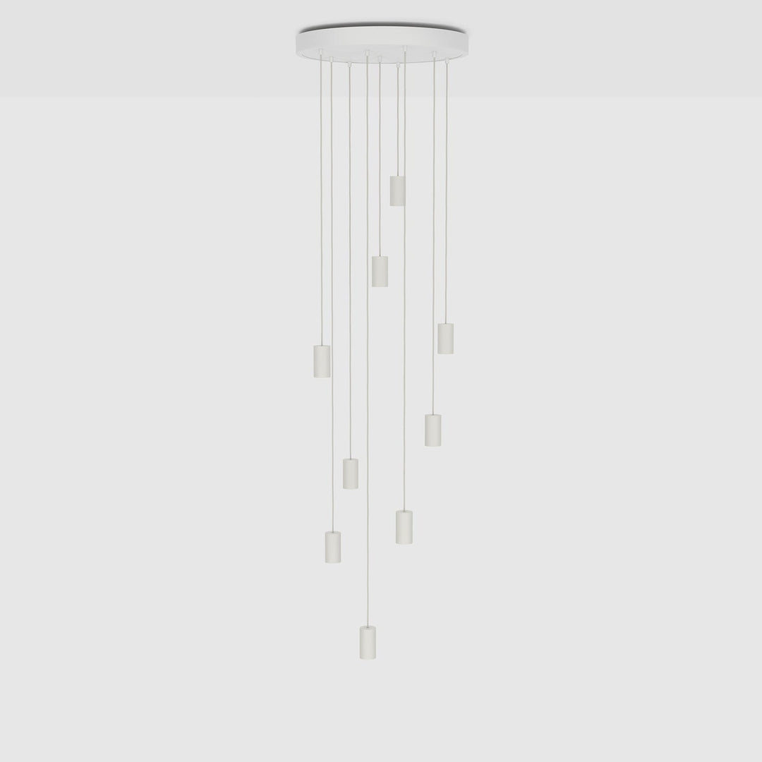 Tala Alumina Large Canopy Nine Pendant - Model CP-CHK-SET-NON-ALM-01-US