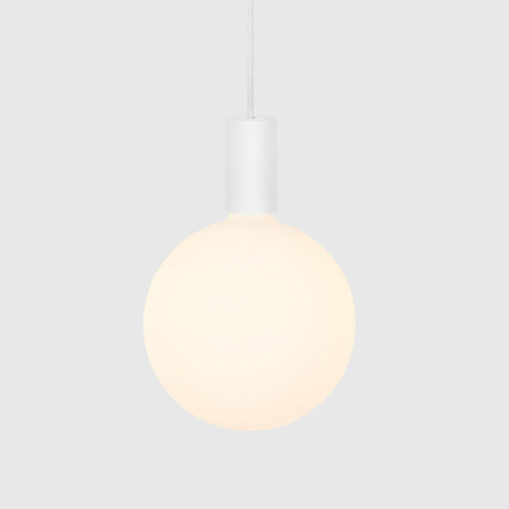 Tala Alumina Pendant - Single Pendant with Canopy & Sphere G200