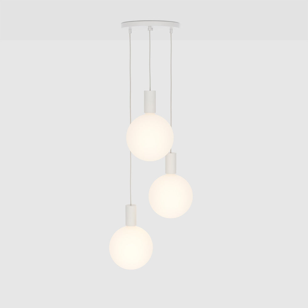 Tala Alumina Triple Canopy Pendant - Model CP-CHK-SET-TRI-ALM-01-US