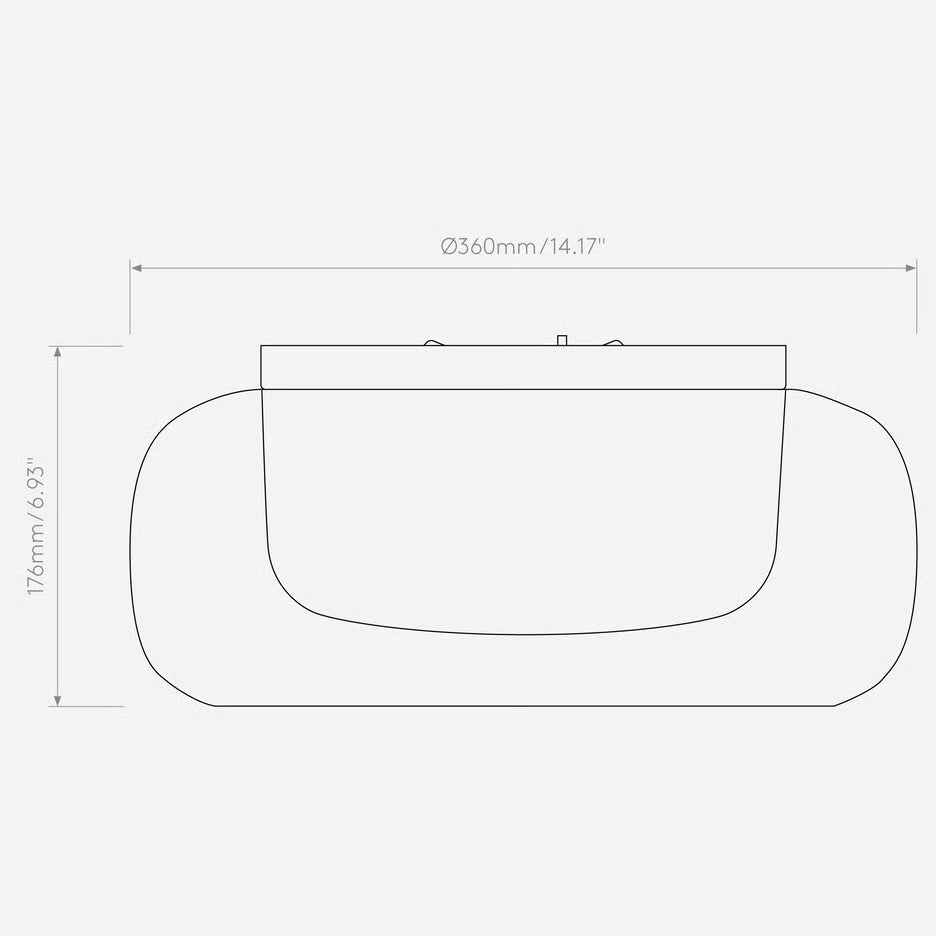 Astro Lighting Aquina Ceiling 360