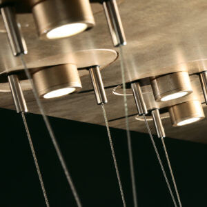 Fine Art Handcrafted Lighting Aria 43"W Linear Pendant (Model 100006)