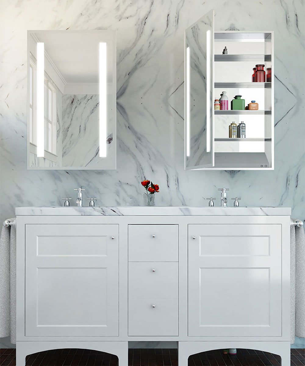 Electric Mirror Ascension™ Mirrored Cabinet