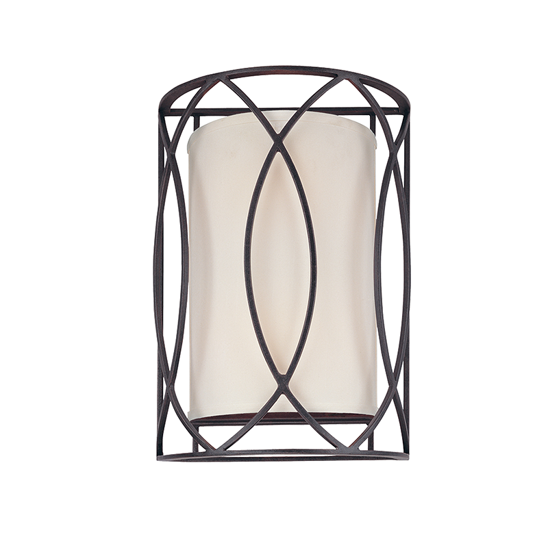 Troy Lighting Sausalito Wall Sconce Wall Sconces Troy Lighting TEXTURED IRON 10x10x14 