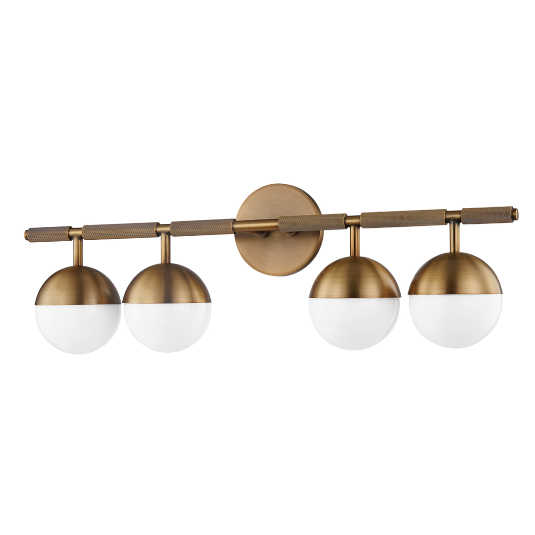 Troy Lighting Enson Bath And Vanity Vanity Lights Troy Lighting PATINA BRASS 25.5x25.5x8.25 