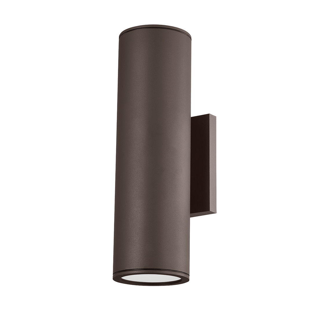 Troy Lighting PERRY Wall Sconce Wall Sconces Troy Lighting TEXTURED BRONZE 4.5x4.5x14.5 