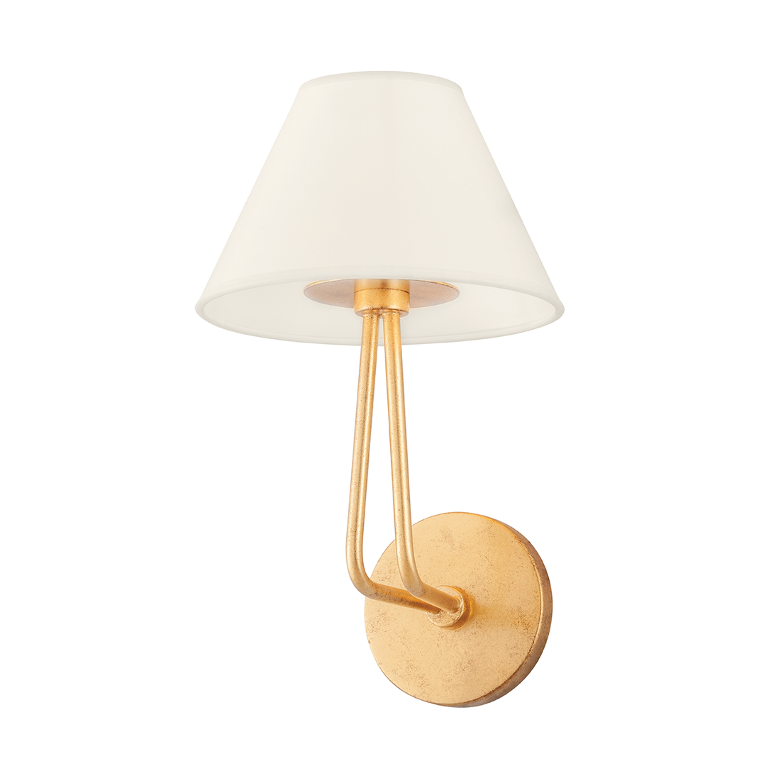 Troy Lighting Ozias Wall Sconce Wall Sconces Troy Lighting VINTAGE GOLD LEAF 8x8x13.75 