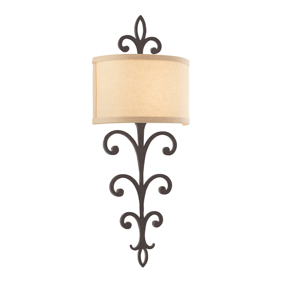 Troy Lighting Crawford Wall Sconce Wall Sconce Troy Lighting HERITAGE BRONZE 11x11x25.75 