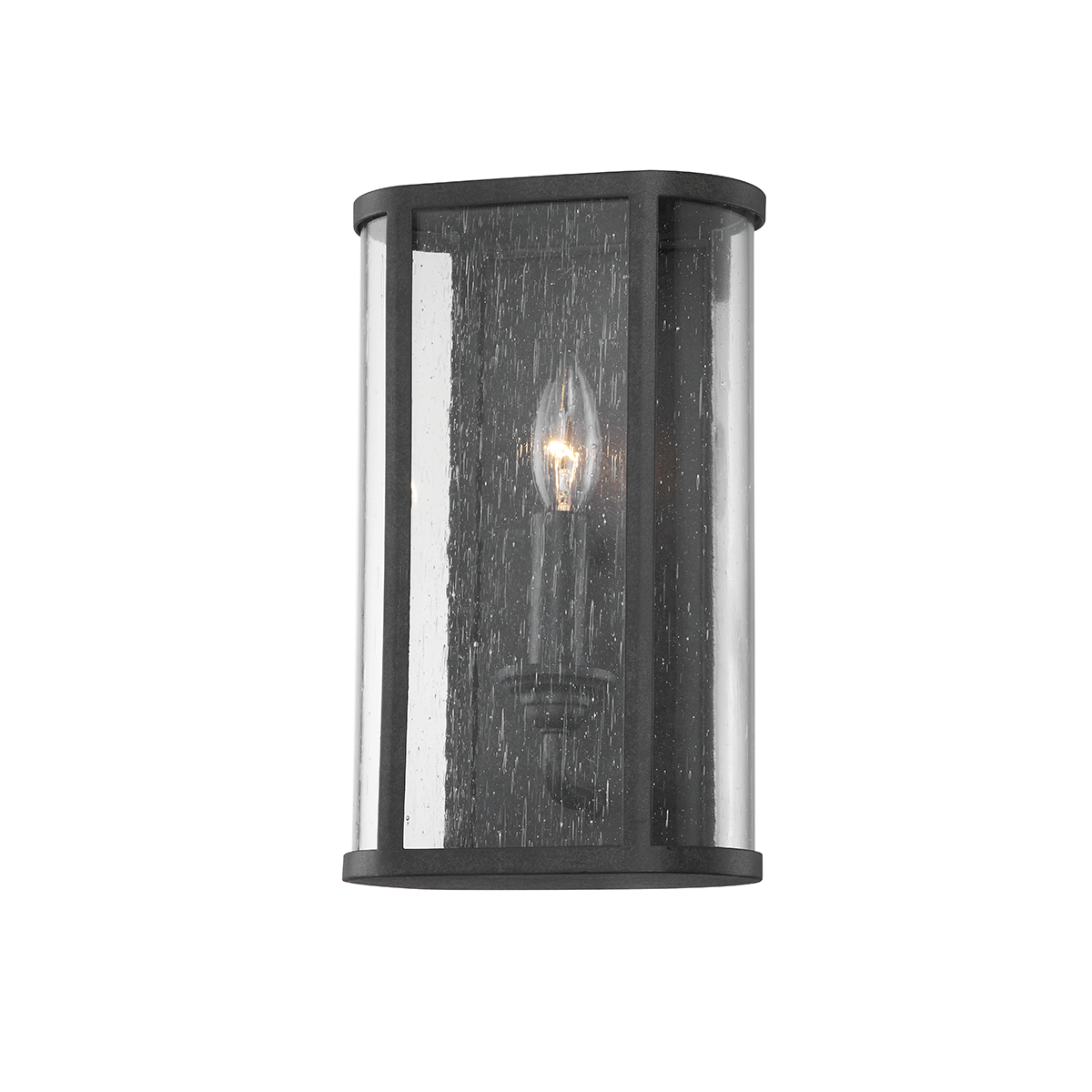 Troy Lighting Chace Wall Sconce Wall Sconce Troy Lighting FORGED IRON 7.5x7.5x12 